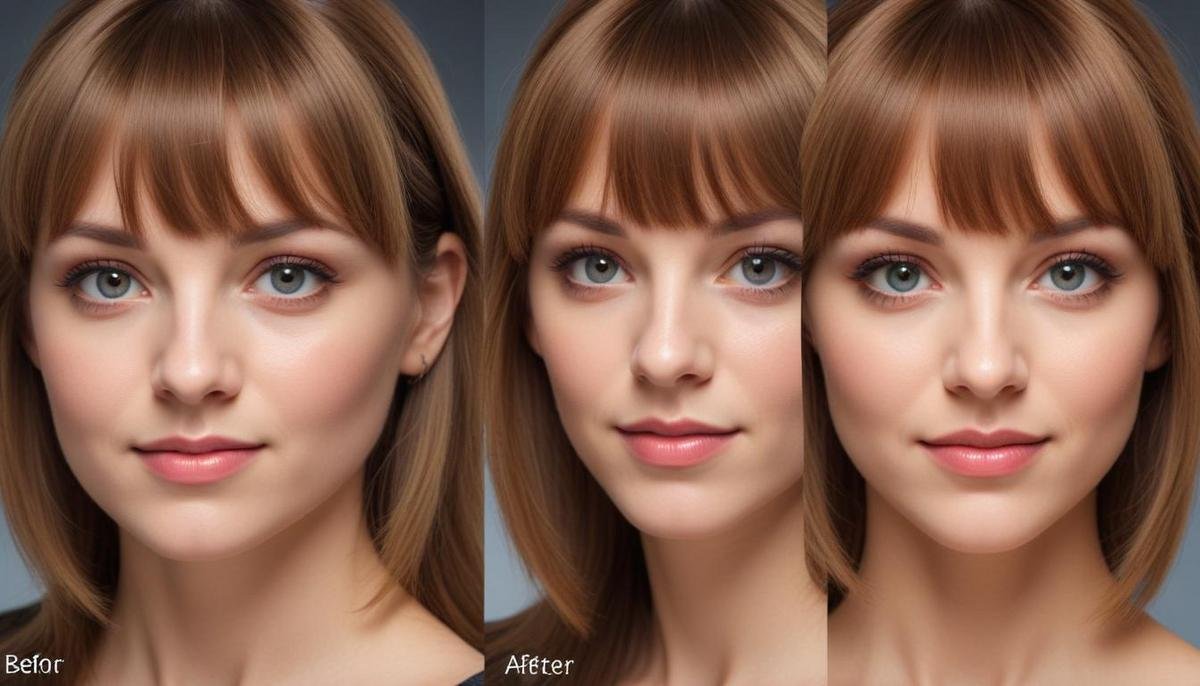 Como escolher franjas dramáticas pelo formato de rosto