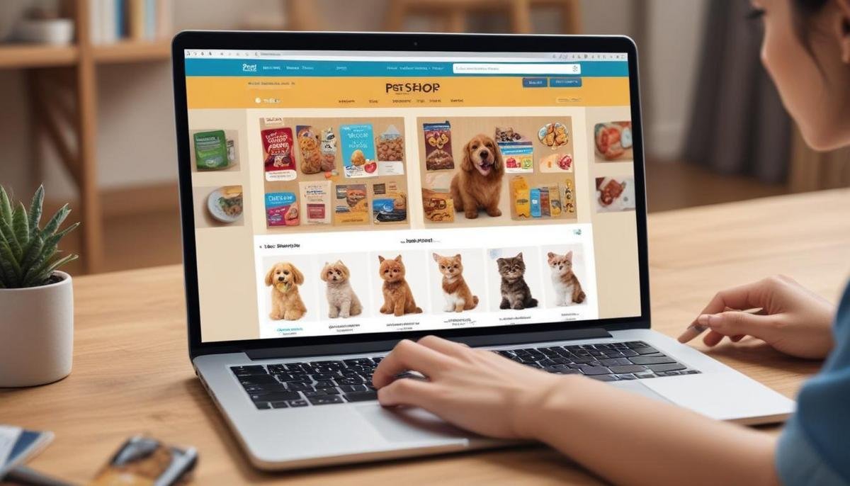 Produtos essenciais no pet shop online