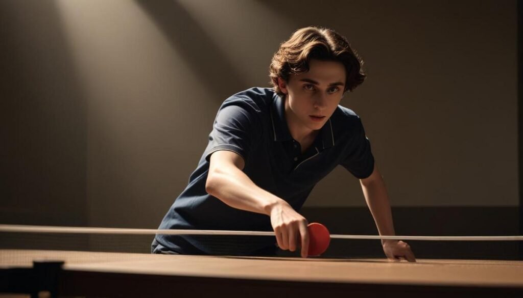 Marty Supreme: Timothée Chalamet domina ping pong em biografia épica Marty Supreme: Timothée Chalamet domina ping pong em biografia épica