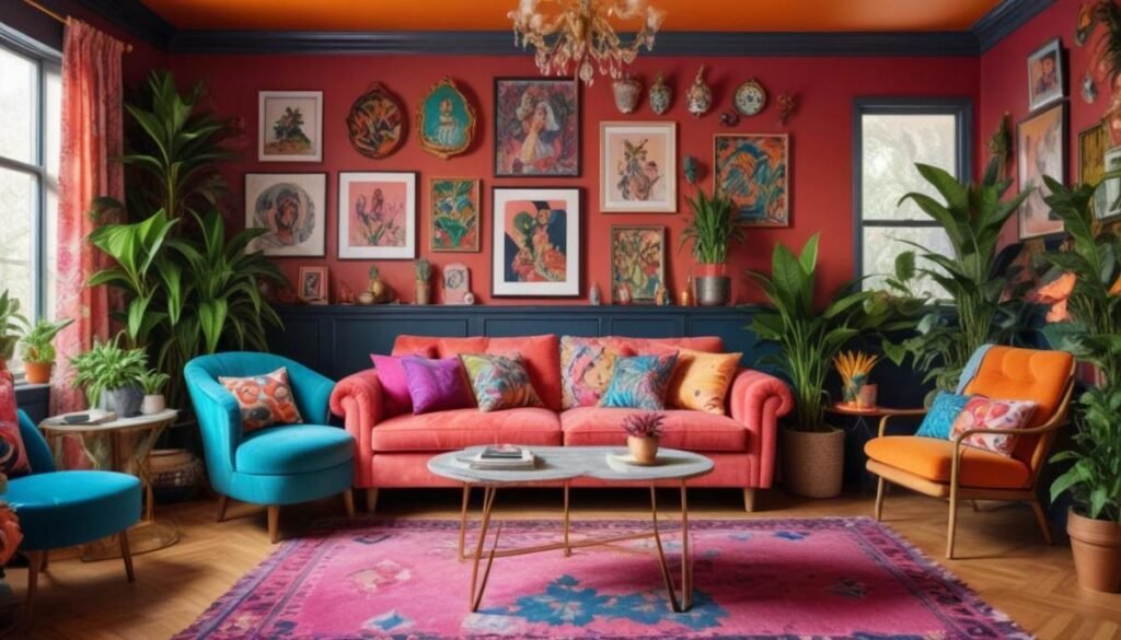 Maximalismo Expressivo: Decore com ousadia e transforme seu lar em arte viva