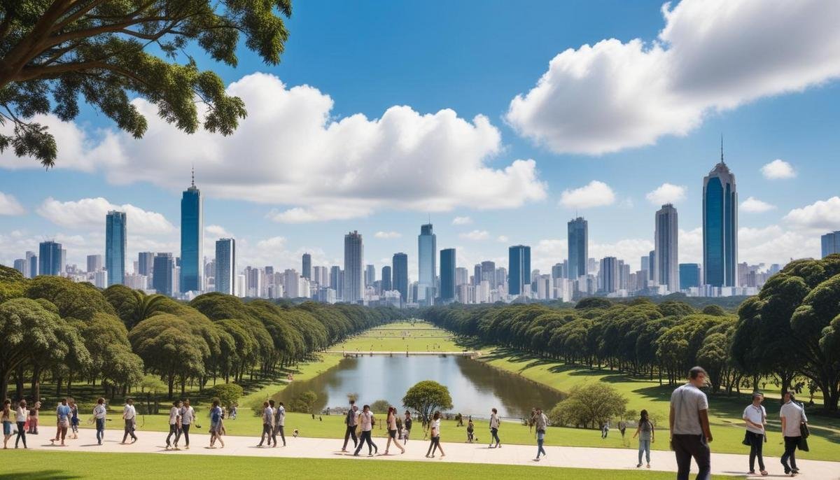 Pontos turísticos no Nordeste brasileiro