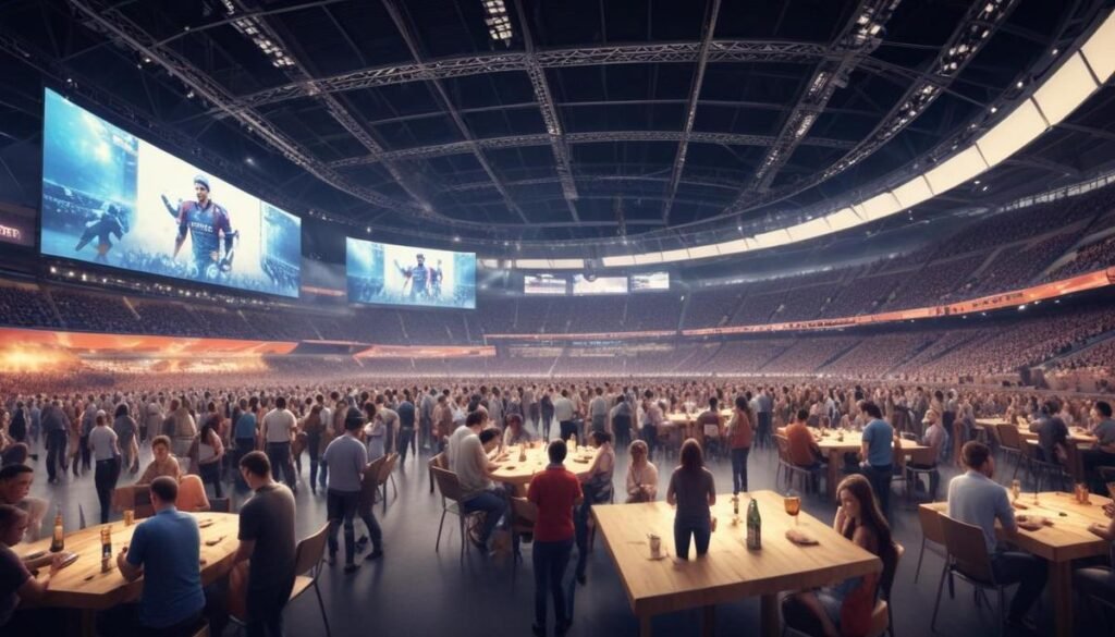 Stadium Hubs: revolucionando a experiência dos fãs nos estádios modernos Stadium Hubs: revolucionando a experiência dos fãs nos estádios modernos
